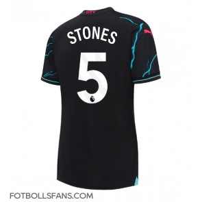 Manchester City John Stones #5 Replika Tredje Tröja Damer 2023-24 Kortärmad
